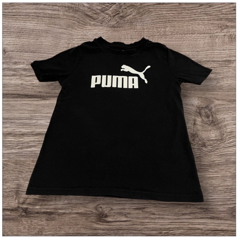 (6) Puma black t-shirt for boy